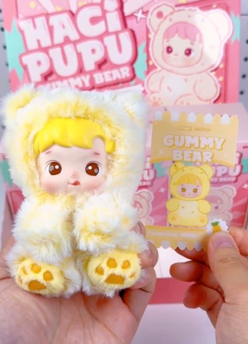 HACIPUPU Gummy Bear Series – Vinyl Plush Pendant Blind Box
