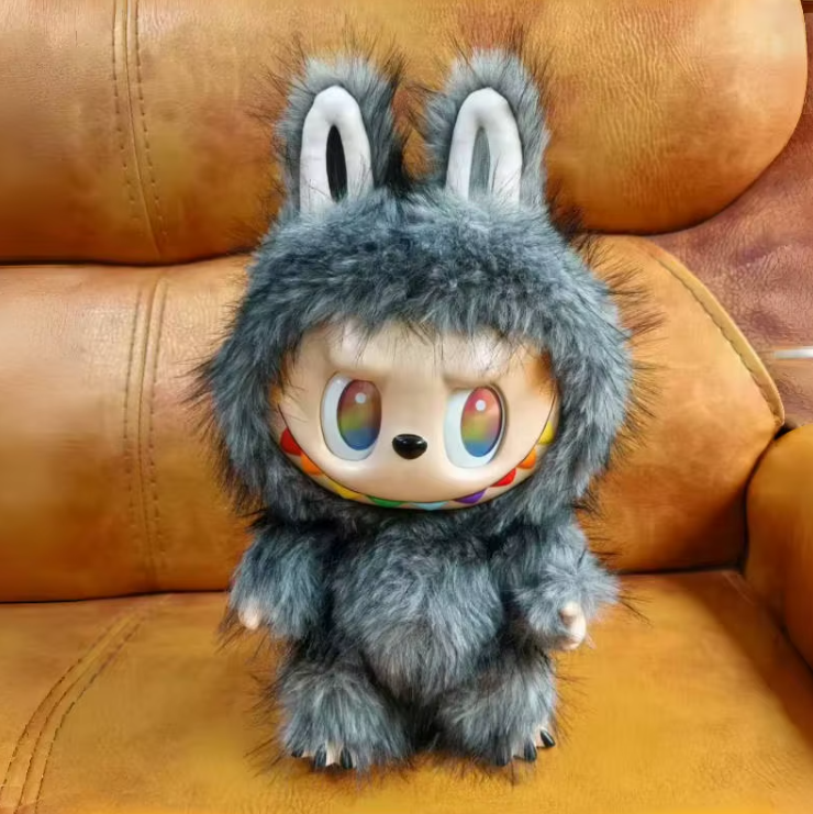 Labubu Zimomo 38cm V2 - Grau - Dekoration