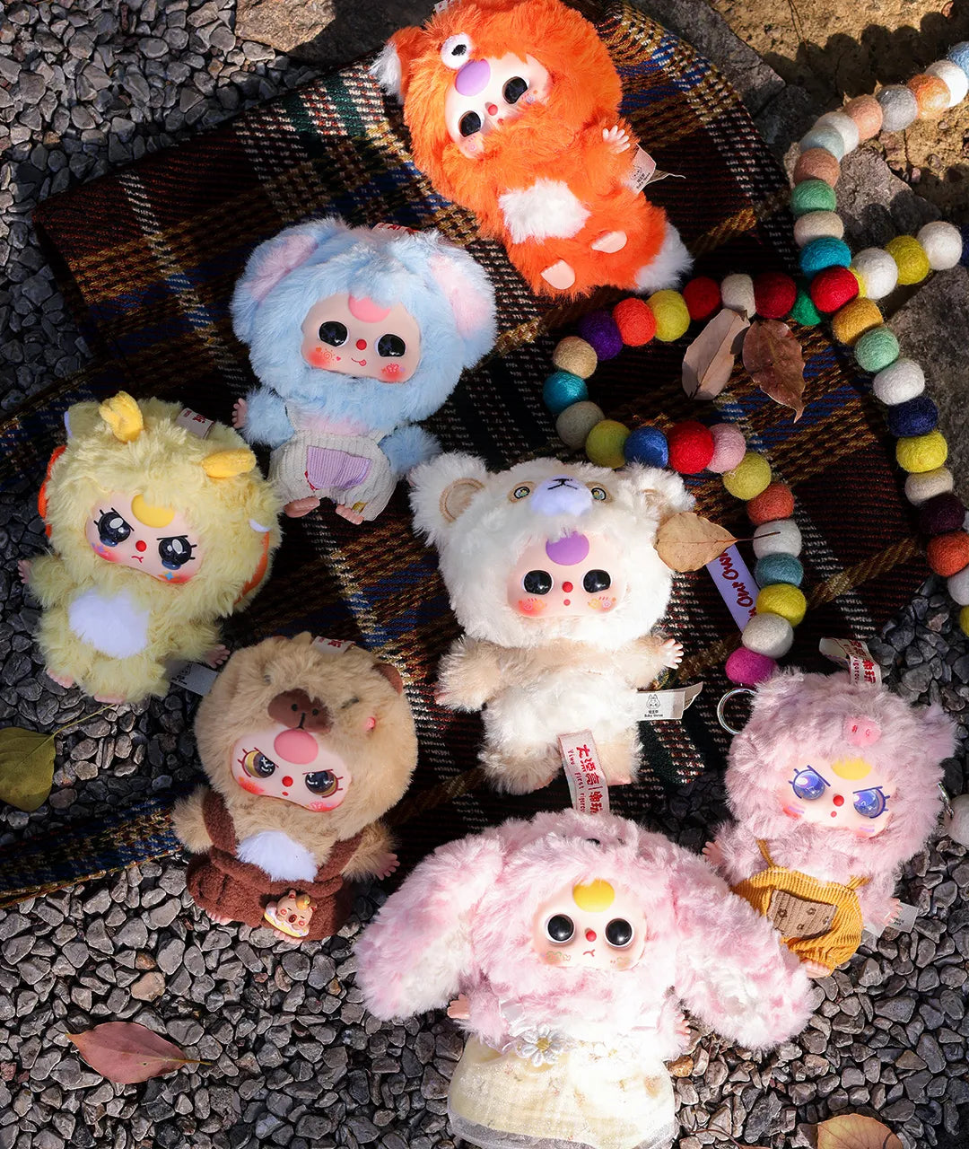 Baby Three De Lovely Series Plush Blind Box - Dekoration