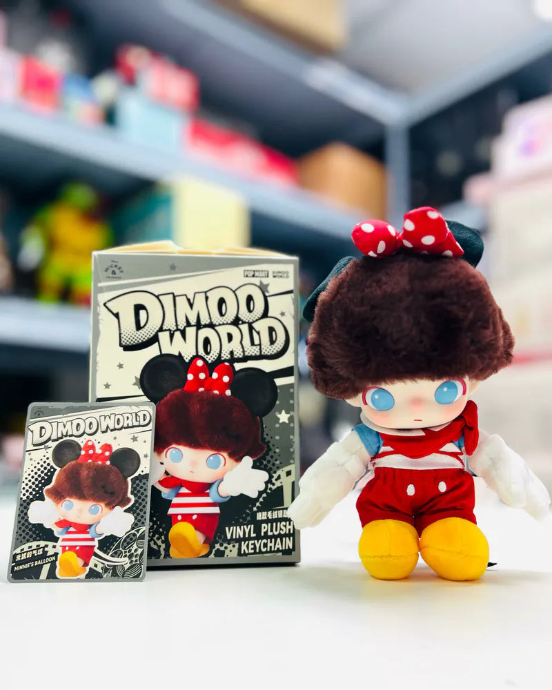 DIMOO WORLD × DISNEY Series-Vinyl Plush Schlüsselanhänger Blind Box - BlindBOX