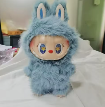 Labubu Zimomo 38cm - Blau - Dekoration