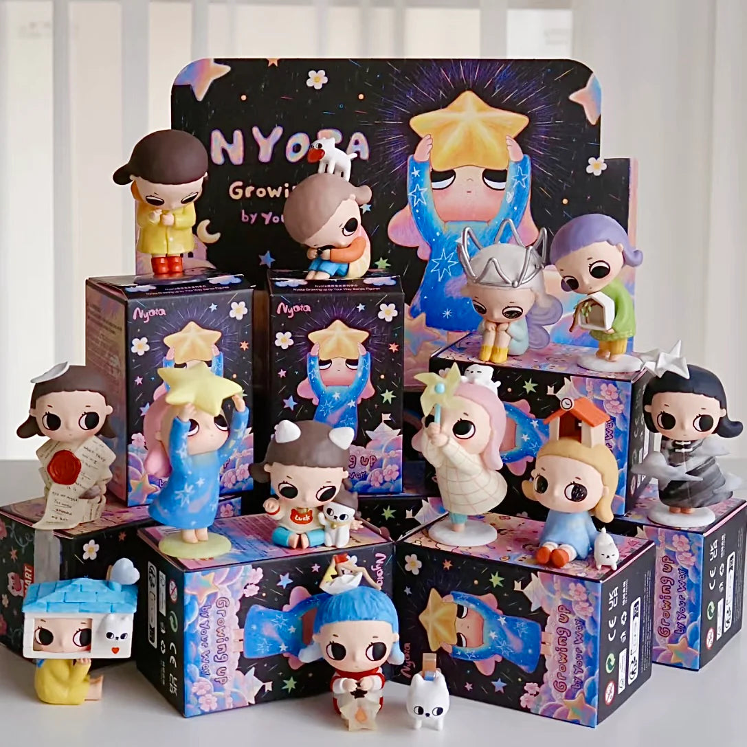 Nyota Growing Up by Your Way Series Blind Box Figuren