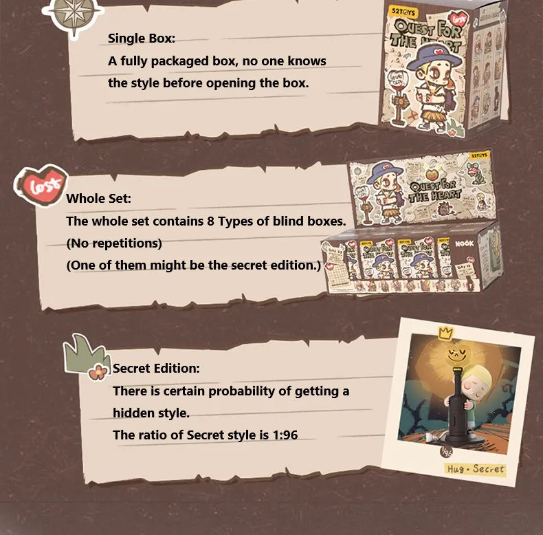 Nook Quest For The Heart Series Blind Box