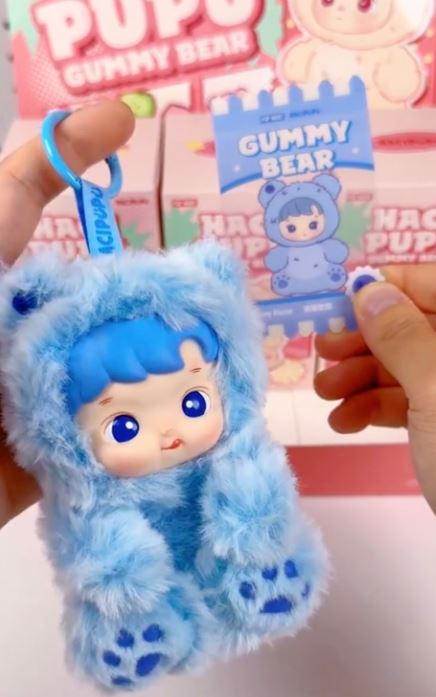 HACIPUPU Gummy Bear Series – Vinyl Plush Pendant Blind Box