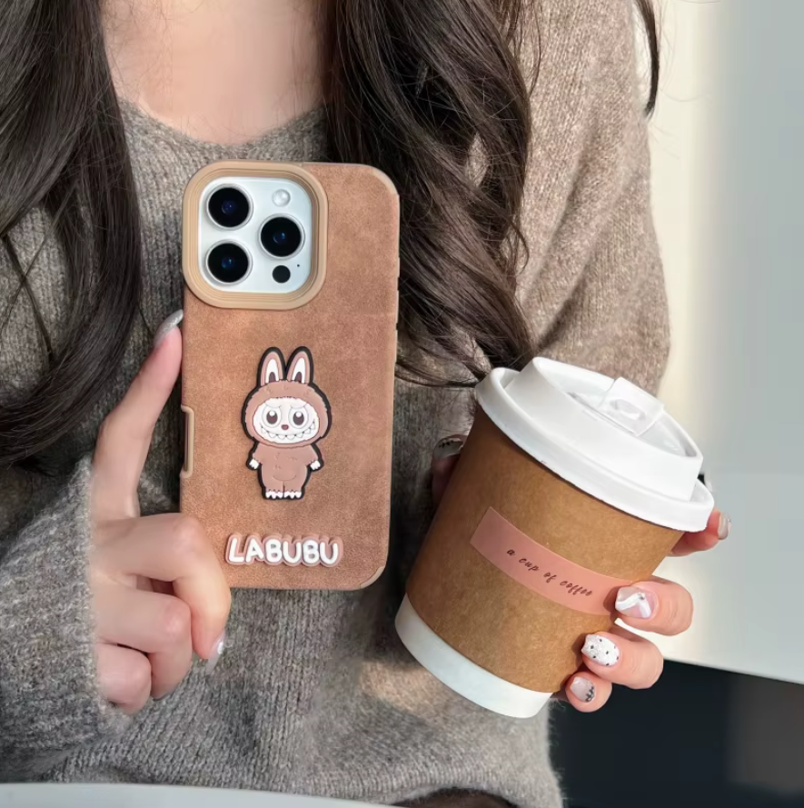 Labubu Handyhülle Braun - Schweiz Trend Shop