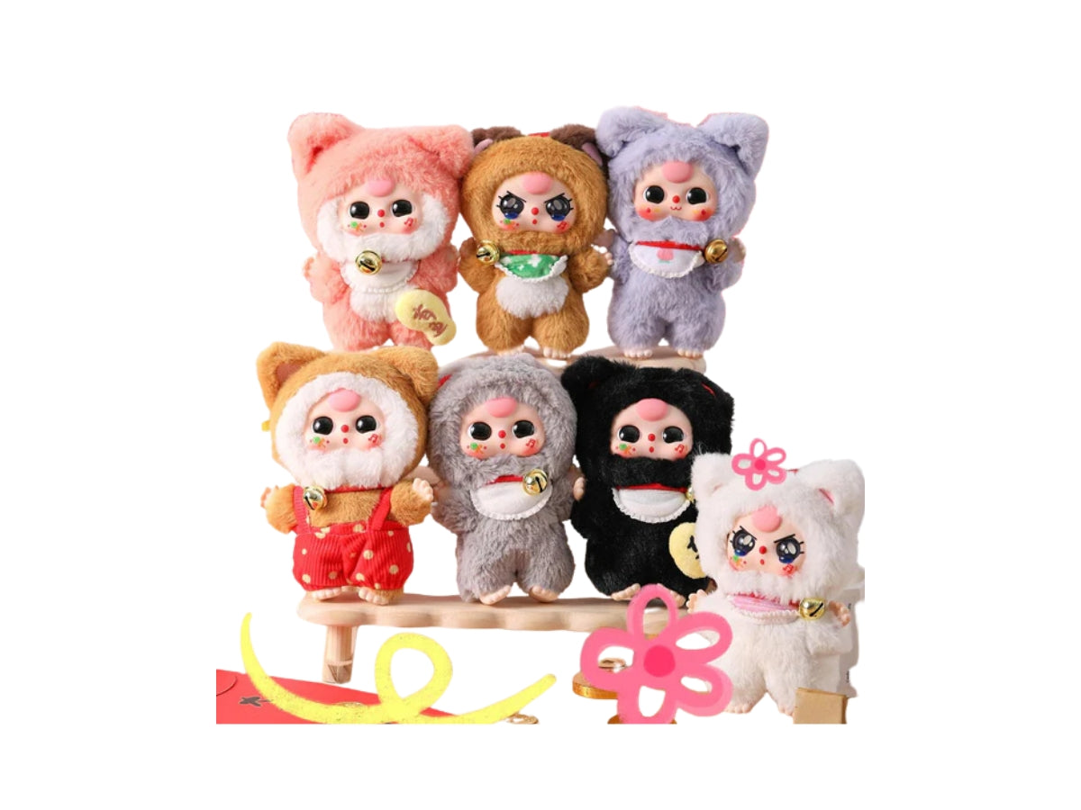 Baby Three Billionaire Cat Plush Series Blind Box