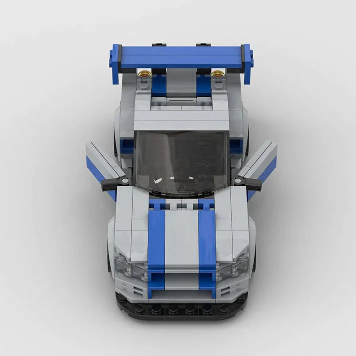 Nissan Skyline R34 Bausteinauto - Schweiz Trend Shop