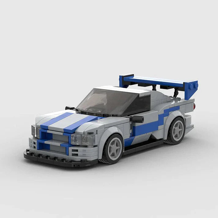 Nissan Skyline R34 Bausteinauto - Schweiz Trend Shop