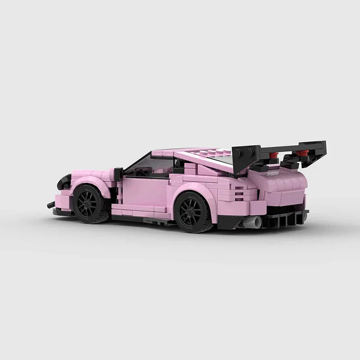 Porsche 911 GT3 Pink Edition Bausteinauto - Schweiz Trend Shop