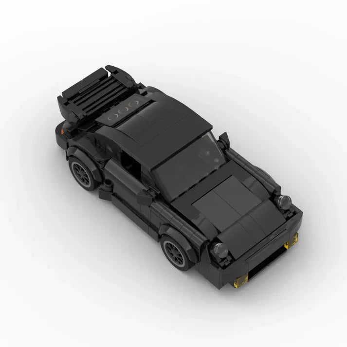 Porsche 911 Turbo Wangan Midnight Black Bausteinauto - Schweiz Trend Shop
