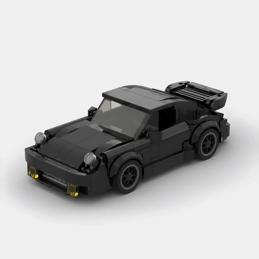 Porsche 911 Turbo Wangan Midnight Black Bausteinauto - Schweiz Trend Shop