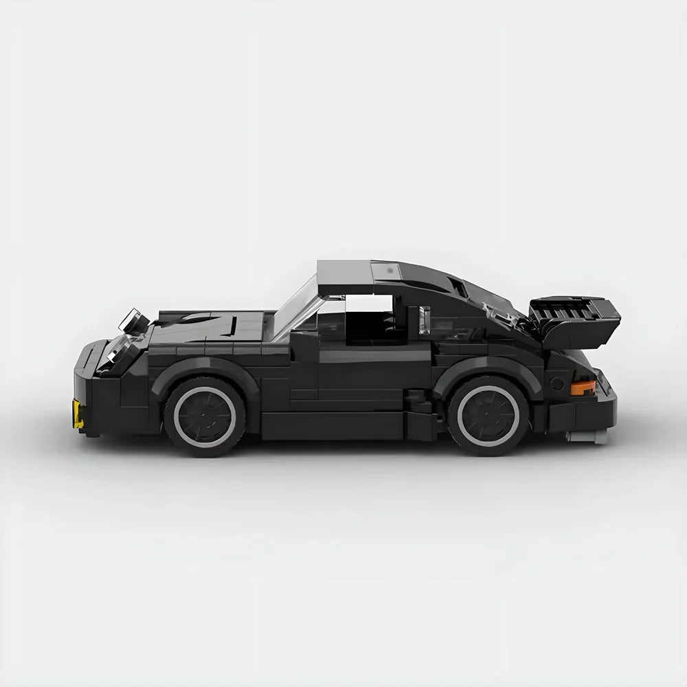 Porsche 911 Turbo Wangan Midnight Black Bausteinauto - Schweiz Trend Shop