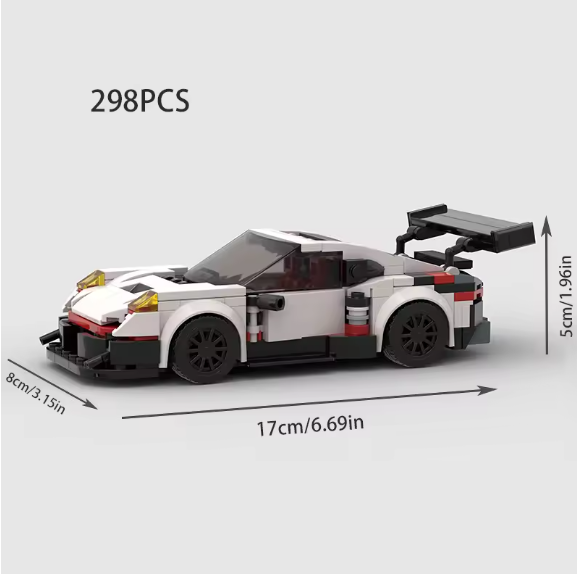 Porsche GT3 RS Bausteinauto - Schweiz Trend Shop