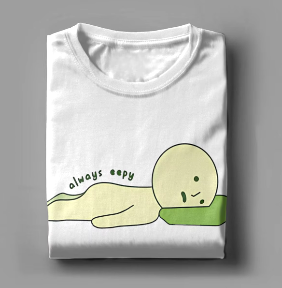 SMISKI T-Shirt Always Sleepy - Schweiz Trend Shop