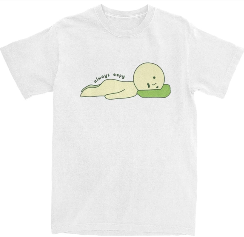 SMISKI T-Shirt Always Sleepy - Schweiz Trend Shop