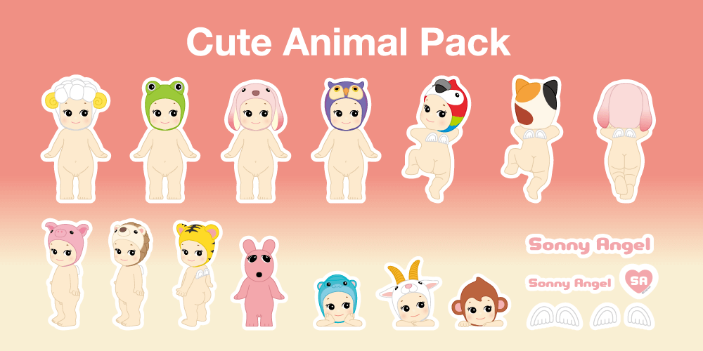 Sonny Angel Sticker Pack Series 1 - Schweiz Trend Shop