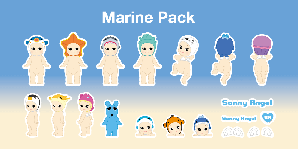 Sonny Angel Sticker Pack Series 1 - Schweiz Trend Shop