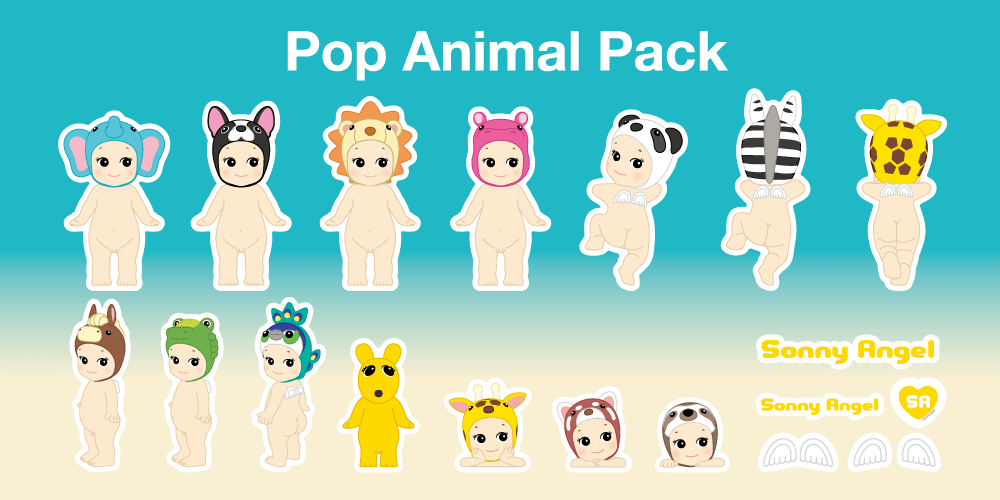 Sonny Angel Sticker Pack Series 1 - Schweiz Trend Shop