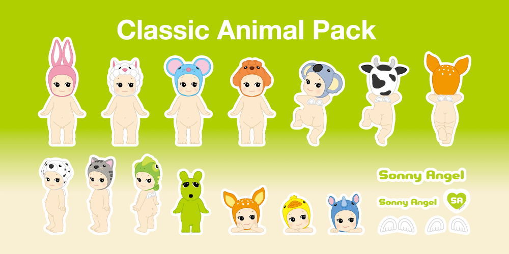 Sonny Angel Sticker Pack Series 1 - Schweiz Trend Shop