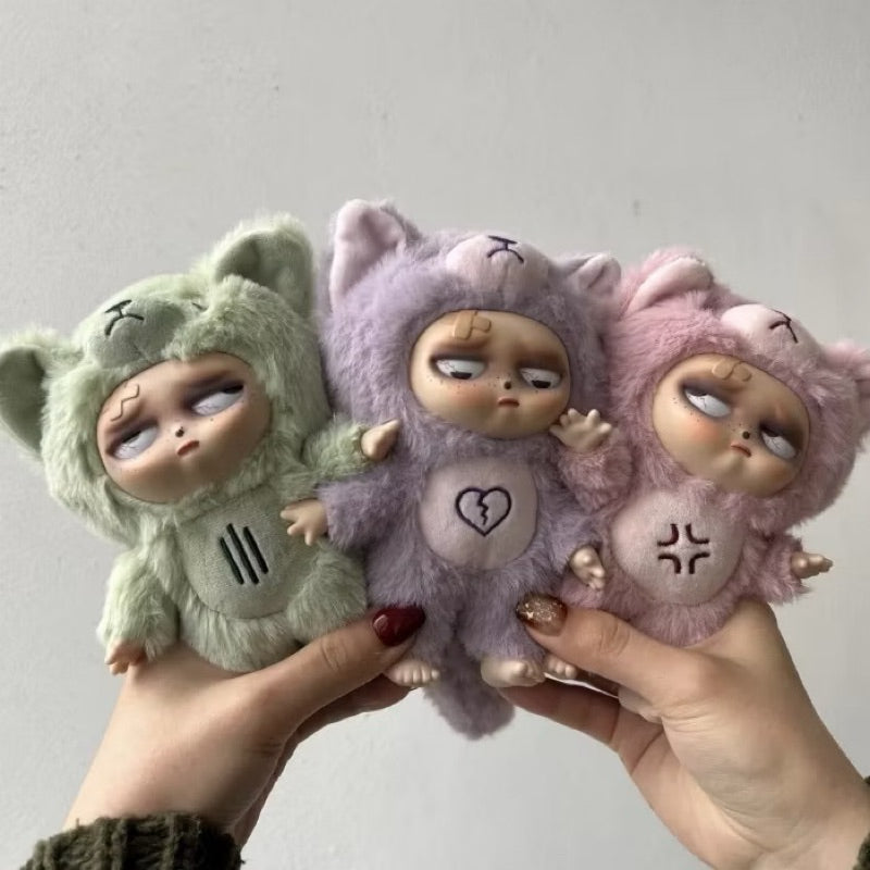 Sleepless Grumpipi Vinyl Face Plush Doll - BlindBOX