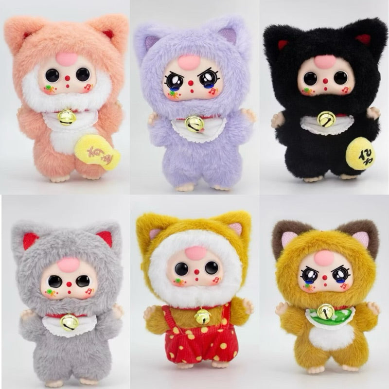 Baby Three Billionaire Cat Plush Series Blind Box