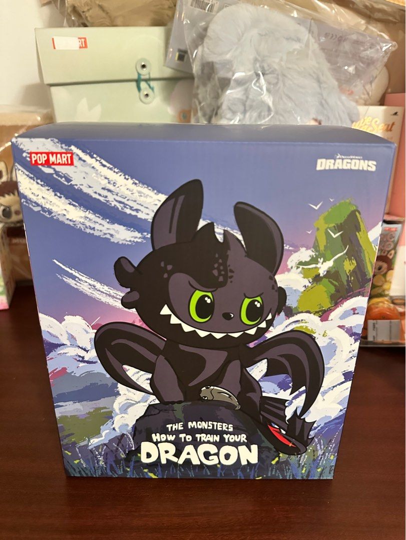 The Monsters x How to Train Your Dragon 200% Figur
