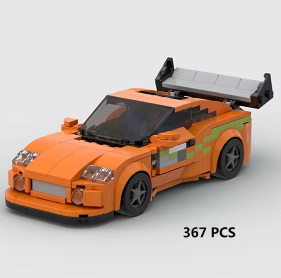 Toyota Supra MK4 Bausteinauto - Schweiz Trend Shop