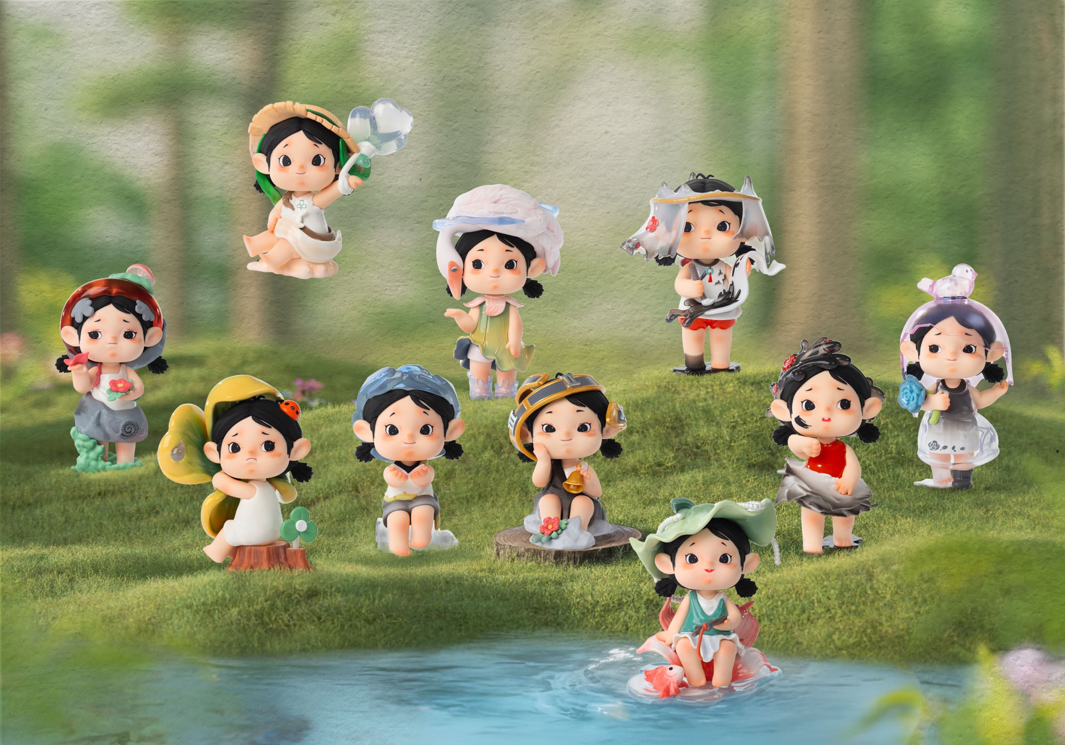 Heyone Yancy's Garden Stroll Journal Series Blind Box