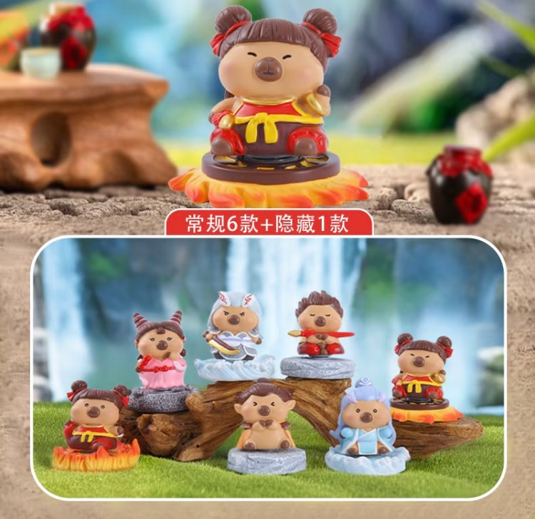 Capybara Figures 7 Blind Box