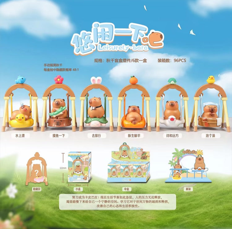 Capybara Figures 6 Blind Box