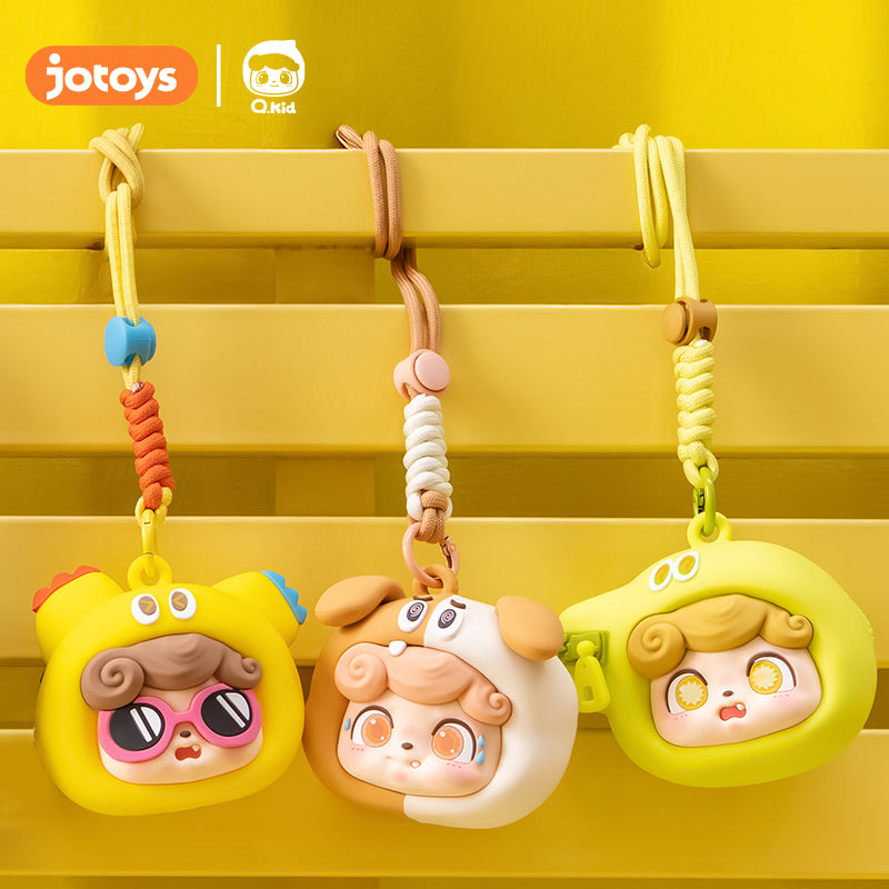 Q Kid - Serie di mostri pelosi emozionali, confezione cieca di peluche