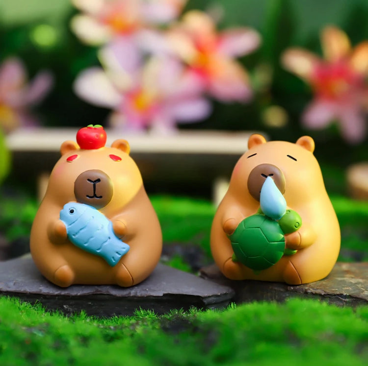 Capybara Figures 4 Blind Box