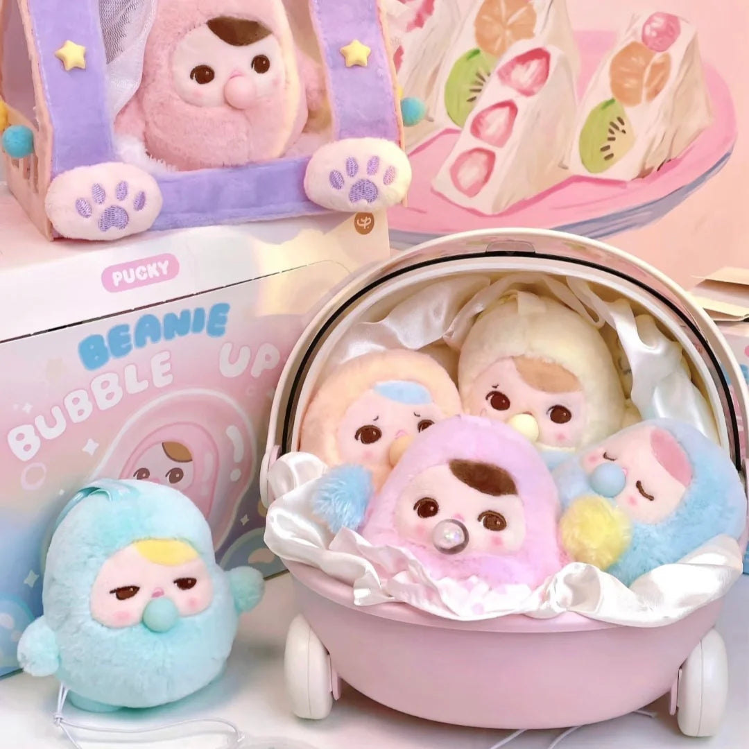Pucky Beanie Buddies Series- Bubble Up Blind Box - BlindBOX