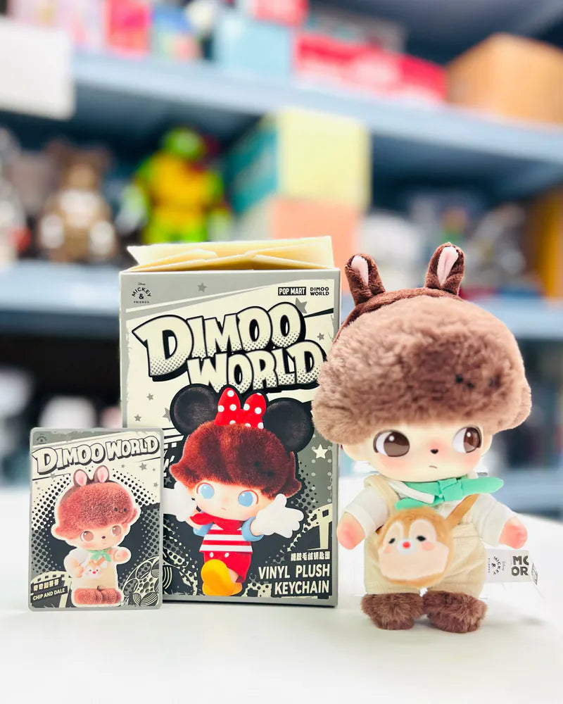 DIMOO WORLD × DISNEY Series-Vinyl Plush Schlüsselanhänger Blind Box - BlindBOX