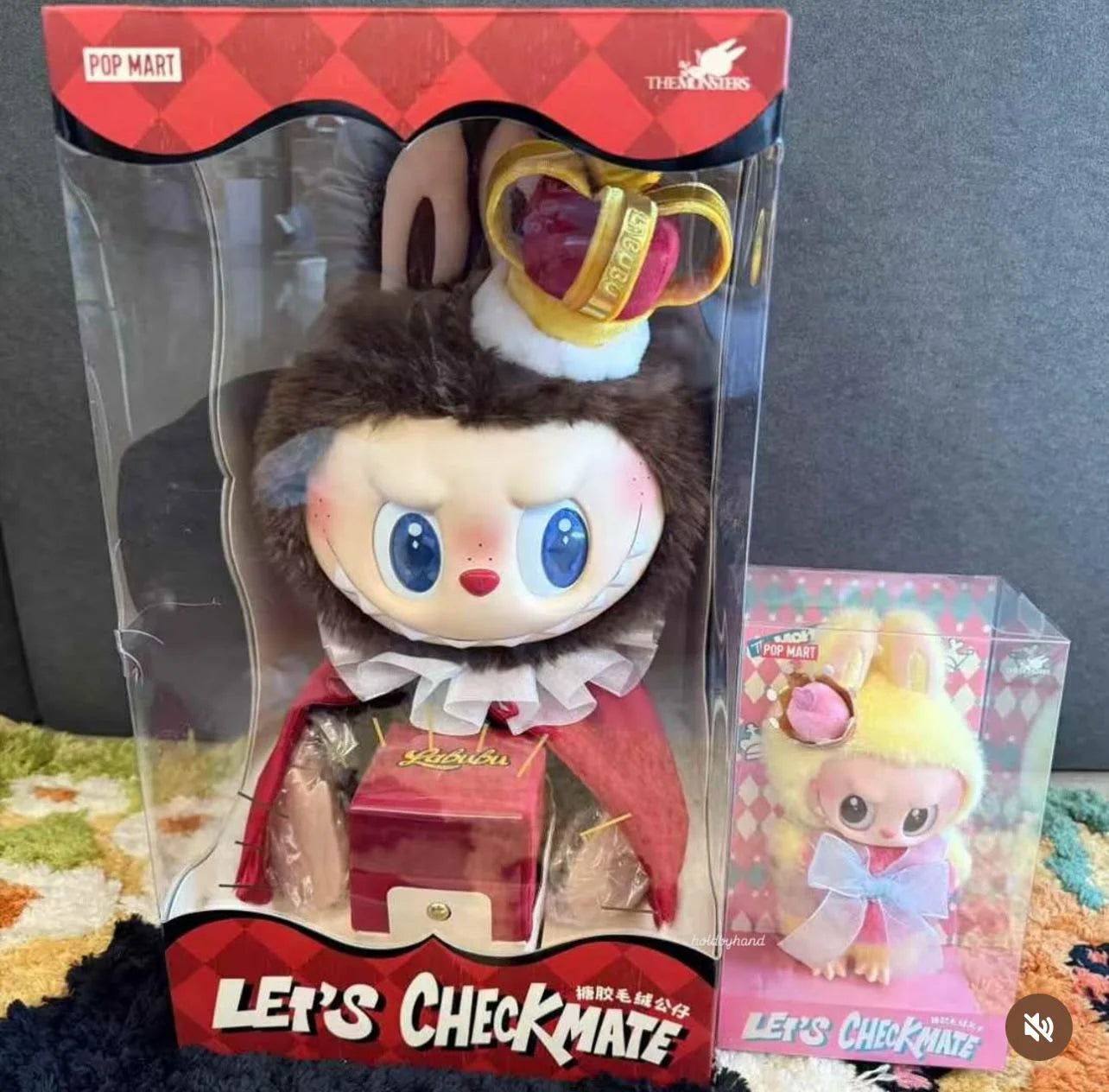 THE MONSTERS Let's Checkmate Series-Vinyl Plush Doll