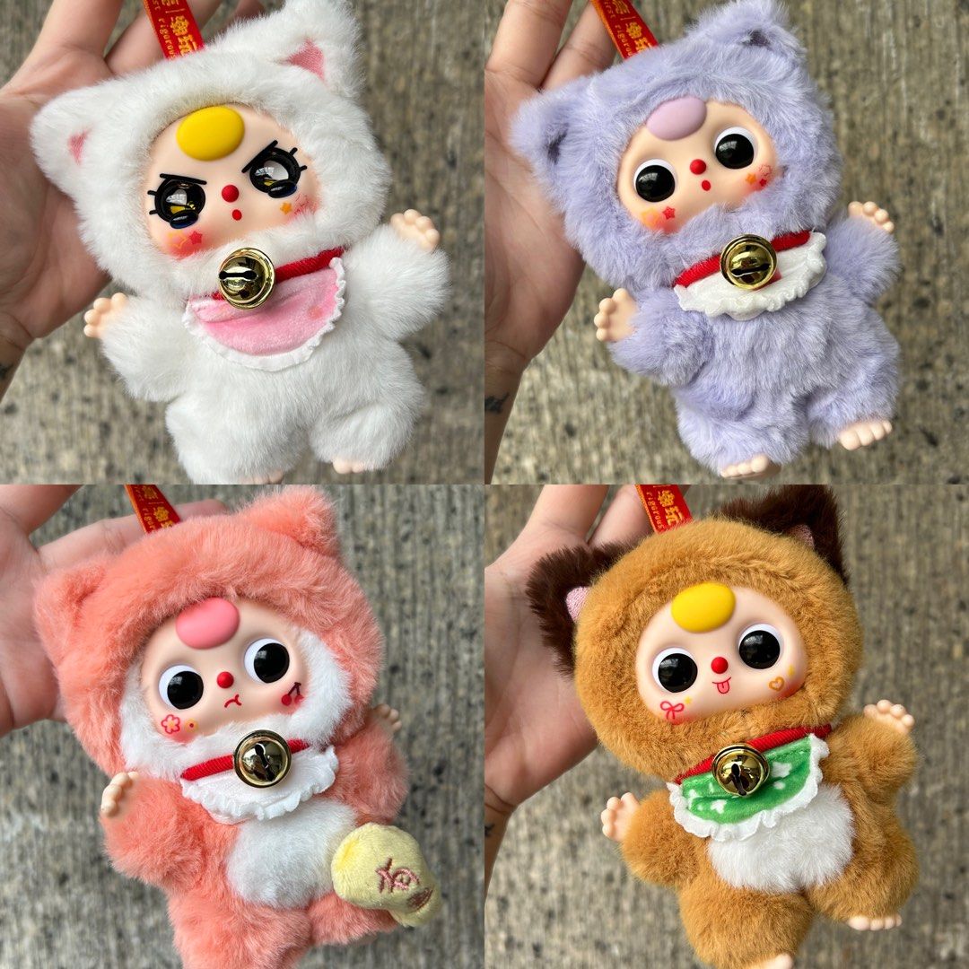 Baby Three Billionaire Cat Plush Series Blind Box