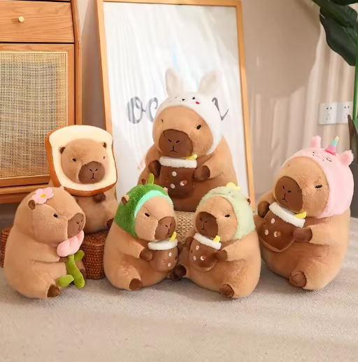 Capybara Plüschtier Series 1 - Schweiz Trend Shop