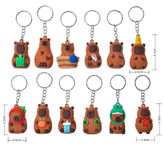 Capybara Schlüsselanhänger Blind Box - Schweiz Trend Shop