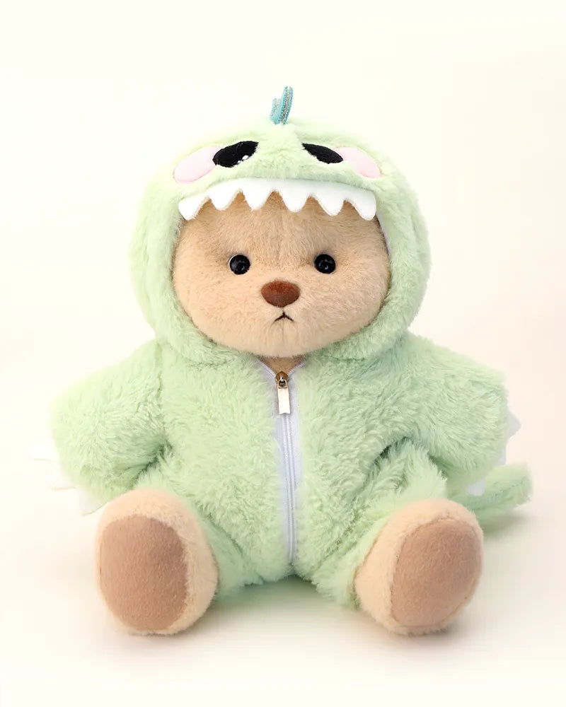 Kissa-Teddy® im grünen Dino-Kostüm - Schweiz Trend Shop