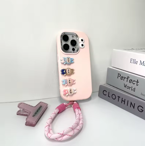 Labubu Handyhülle mit Tragegurt - Schweiz Trend Shop