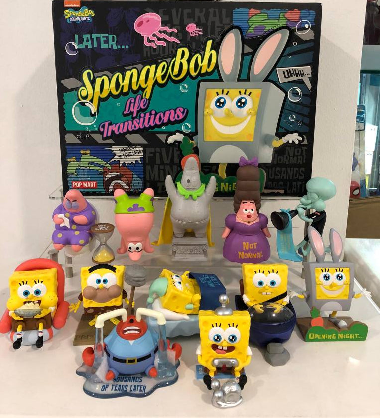 SpongeBob Life Transitions Series Figures Blind Box