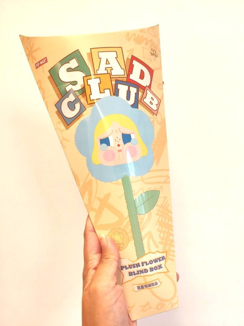 CRYBABY Sad Club Series – Plush Flower Blind Box
