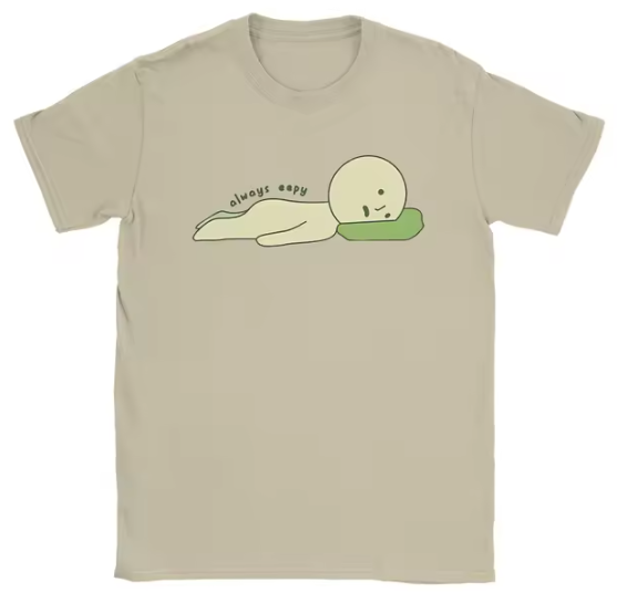 SMISKI T-Shirt Always Sleepy - Schweiz Trend Shop