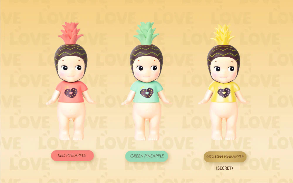 Sonny Angel Black Pineapple Love You Series - Schweiz Trend Shop