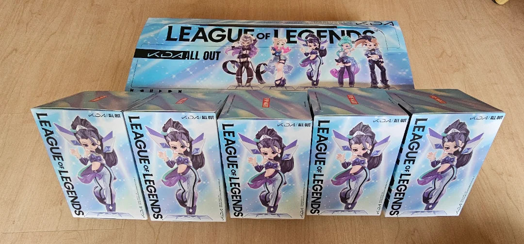 League of Legends K/DA ALL OUT Series Blind Box Figuren