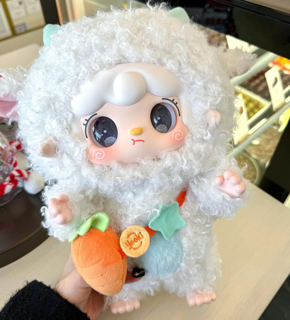 Yooki Lamb 400% Vinyl Plush Doll Hang Card - BlindBOX