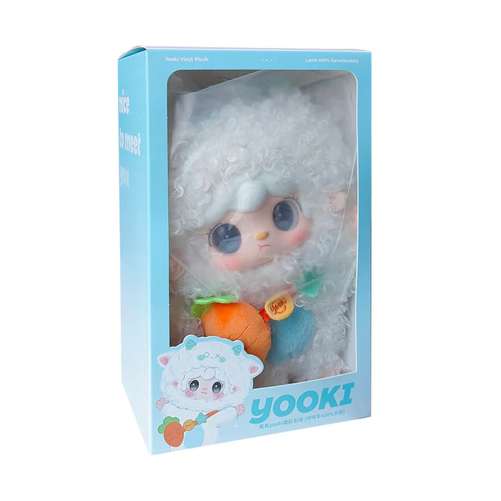 Yooki Lamb 400% Vinyl Plush Doll Hang Card - BlindBOX