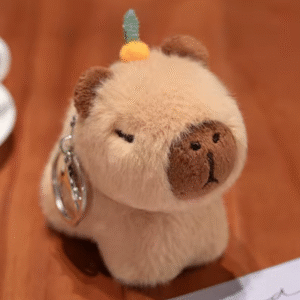 Plüsch-Schlüsselanhänger – Capybara, Hund & Katze - Schweiz Trend Shop